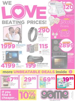 Game Botswana : We Love Beating Prices (8 Feb - 21 Feb 2018), page 1