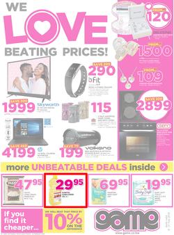Game Botswana : We Love Beating Prices (8 Feb - 21 Feb 2018), page 1