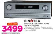Sinotec 5.1 Channel Home Theatre System