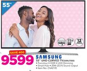 Samsung 55” UHD Curved TV 55MU7000