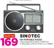 Sinotec FM Portable Radio