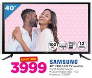Samsung 40” FHD LED TV 40J5000