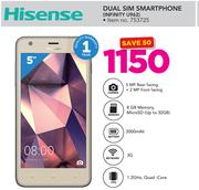 Hisense Dual Sim Smartphone  INFINITY U962