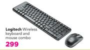 Logitech Wireless Keyboard And Mouse Combo