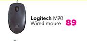 Logitech M90 Wired Mouse
