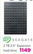 Seagate 2 TB 2.5” Expansion Hard Drive