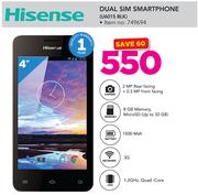 Hisense Dual Sim Smartphone U601S BLK