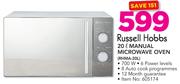 Russell Hobbs 20Ltr Manual Microwave Oven RHMA-20L