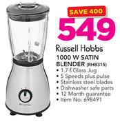 Russell Hobbs 1000W Satin Blender RH315