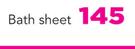Pierre Cardin Bath Sheet-Each