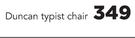 Duncan Typist Chair