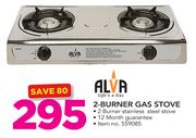 Alva 2-Burner Gas Stove