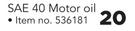 Castrol SAE 40 Motor Oil