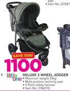 Little One Deluxe 3 Wheel Jogger