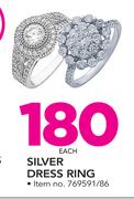 Silver Dress Ring-Each