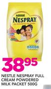 Nestle Nespray Full Cream Powdered Milk Packet-500g