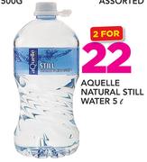Aquelle Natural Still Water-2x5Ltr