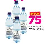 Source Still Water-24x500ml