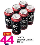 Dokta Energy Drink-6x440ml
