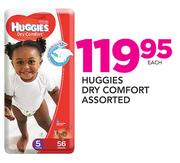 Huggies Dry Comfort Assorted-Each