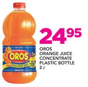 Oros Orange Juice Concentrate Plastic Bottle-2Ltr
