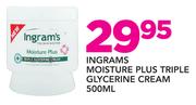 Ingrams Moisture Plus Triple Glycerine Cream-500ml