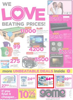 Game Zambia : We Love Beating Prices (8 Feb - 21 Feb 2018), page 1