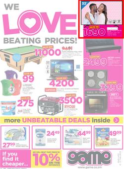 Game Zambia : We Love Beating Prices (8 Feb - 21 Feb 2018), page 1