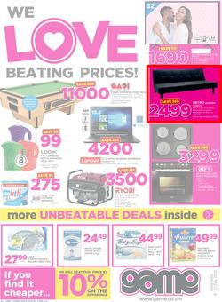 Game Zambia : We Love Beating Prices (8 Feb - 21 Feb 2018), page 1