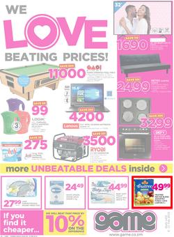 Game Zambia : We Love Beating Prices (8 Feb - 21 Feb 2018), page 1