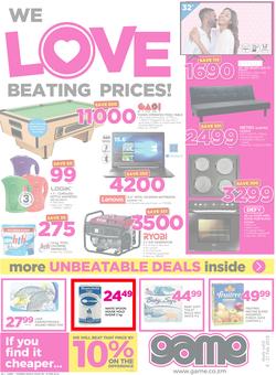 Game Zambia : We Love Beating Prices (8 Feb - 21 Feb 2018), page 1