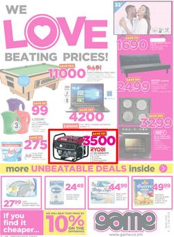 Game Zambia : We Love Beating Prices (8 Feb - 21 Feb 2018), page 1