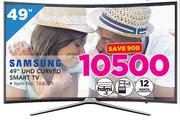 Samsung 49" UHD Curved Smart TV