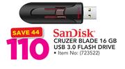 SanDisk Cruzer Blade 16GB USB 3.0 Flash Drive