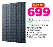 Seagate 1TB 2.5" External Hard Drive STEA1000400
