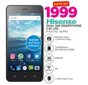 Hisense Dual Sim Smartphone C30 Lite