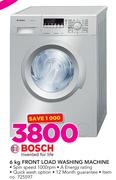 Bosch 6Kg Front Load Washing Machine