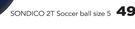 Sondico 2T Soccer Ball Size 5-Each