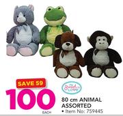 My Sweet Love 80cm Animal Assorted-Each