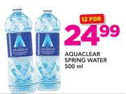 Aquaclear Spring Water-12 x 500ml