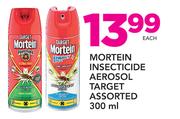 Mortein Insecticide Aerosol Target Assorted 300ml-Each