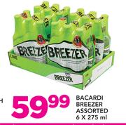 Bacardi Breezer Assorted-6 x 275ml
