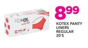 Kotex Panty Liners Regular 20's Pack