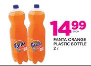 Fanta Orange Plastic Bottle-2L Each