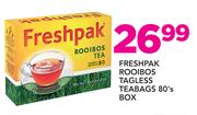 Freshpak Rooibos Tagless Teabags Box-80's