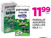 Parmalat Assorted Long Life Milk-1L Each