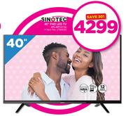 Sinotec 40” FHD LED TV STL-40F1A11A