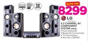 LG 4.2 Channel AV Component System ARX8