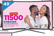 Samsung 49” FHD Curved TV
