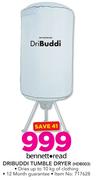 Bennet tread Dribuddi Tumble Dryer HDB003